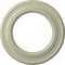 Ekena Millwork Holmdel Ceiling Medallion (Fits Canopies up to 12 7/8"), 20 7/8"OD x 12 7/8"ID x 1"P, Clear Yellow CM20HOCYF - alternate 1